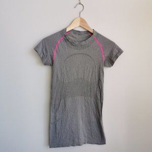 Lululemon Swiftly Tech Short Sleeve in Grey